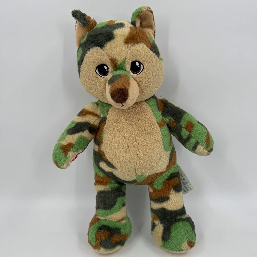 Build A Bear Workshop Camouflage Stuffed Animal 16